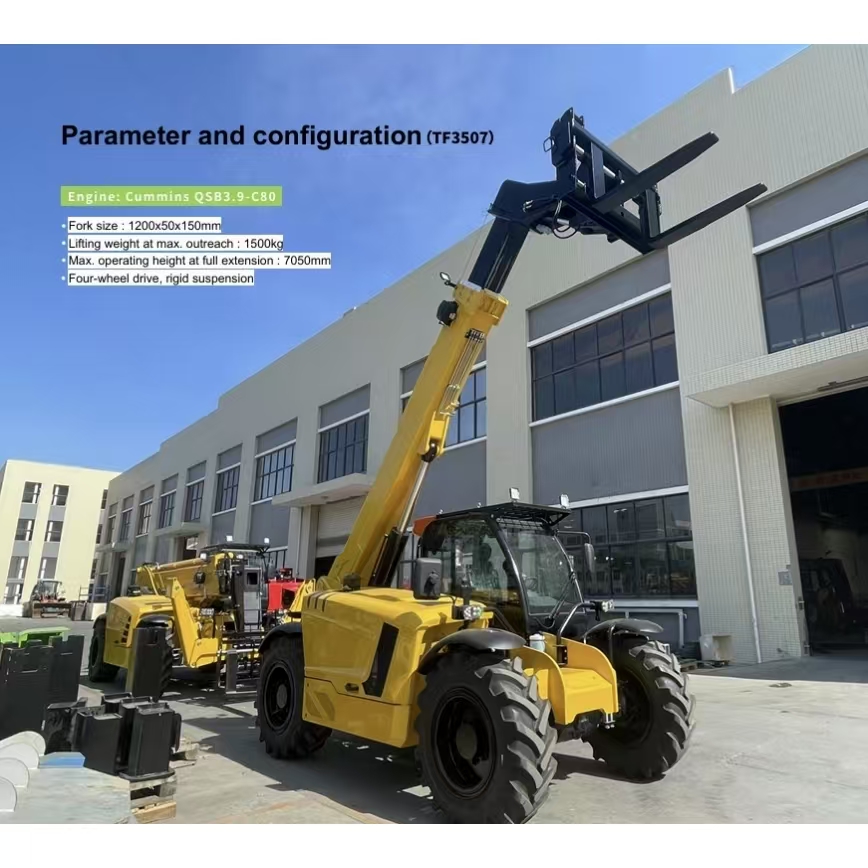 Telescopic forklift TF3507