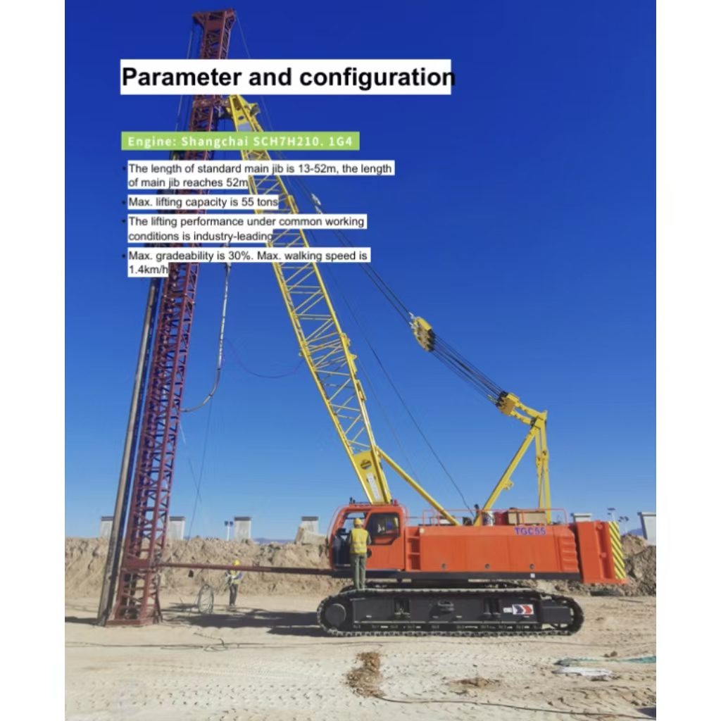 Crawler crane  CRC55