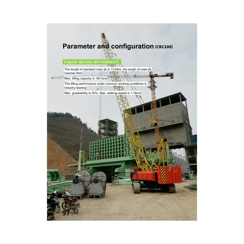Crawler crane CRC100