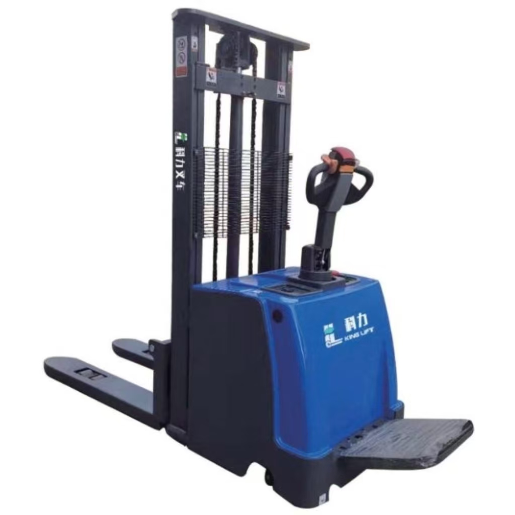 Electric Pallet Stackers with rider Platform - KLD-EA/EC